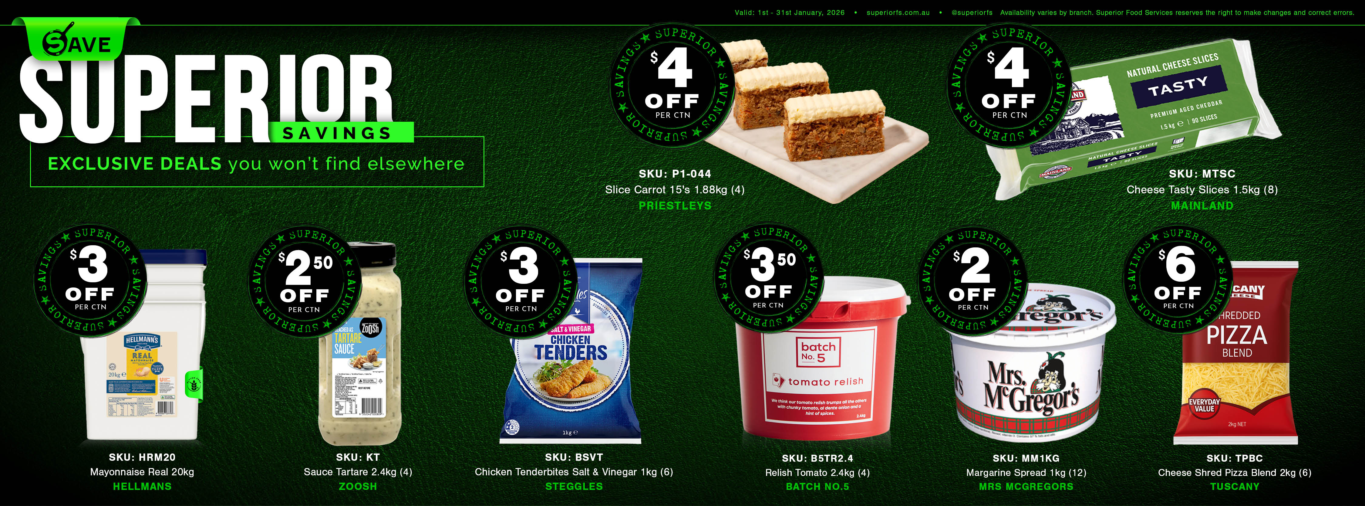 Superior Savings Jan